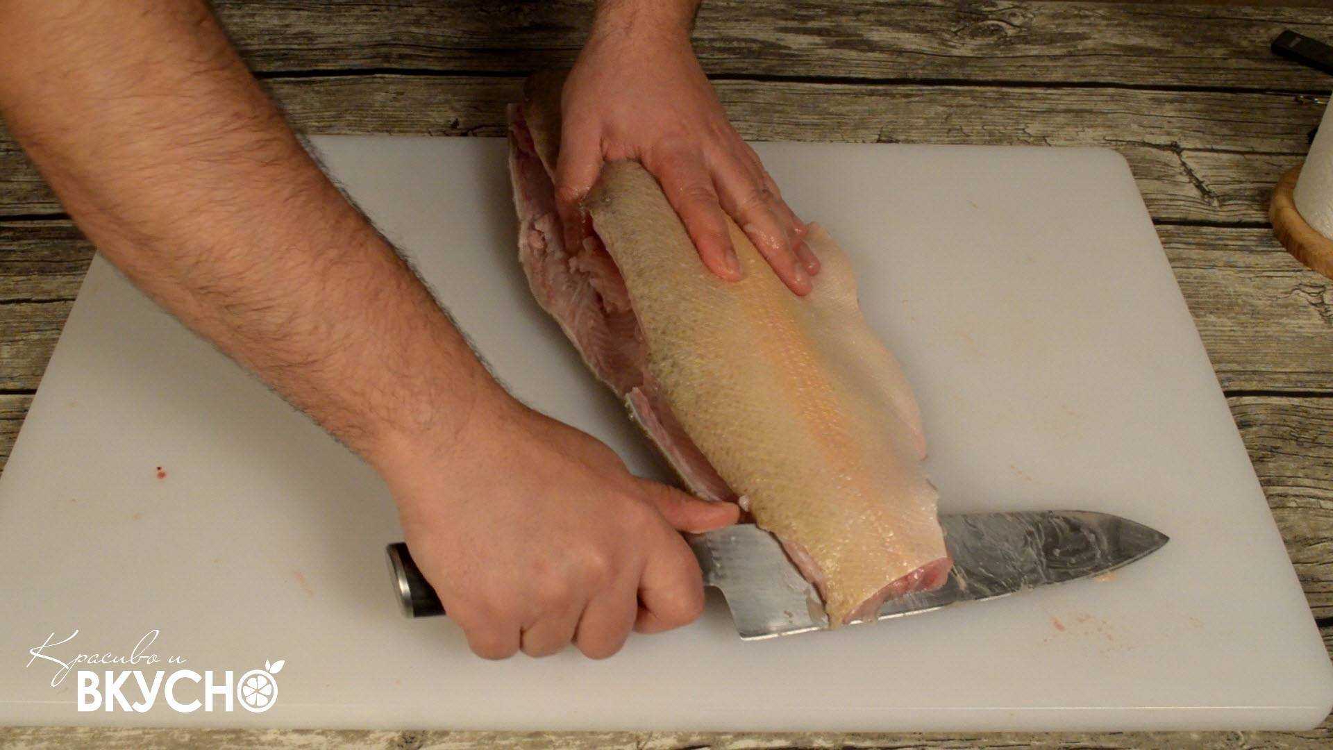 Как правильно разделать лосося