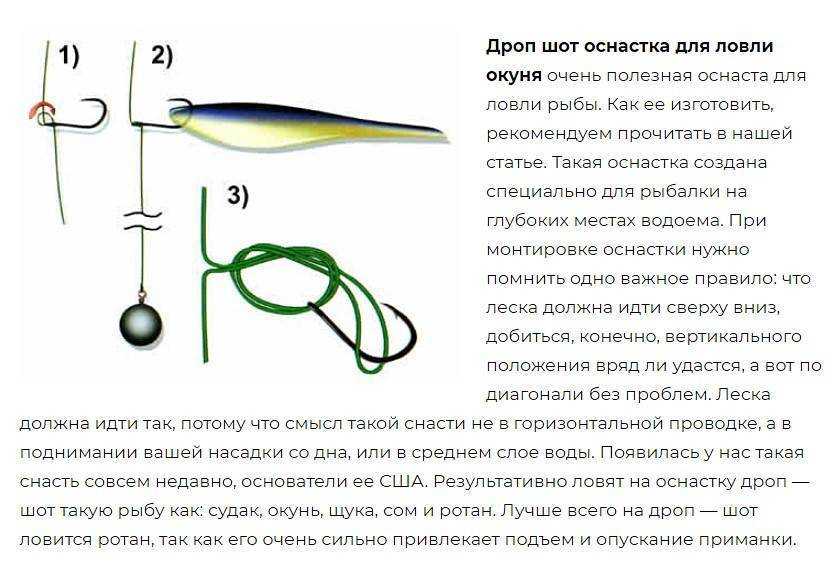 Оснастка дроп-шот для ловли хищника на ахтубе - рыбалка на ахтубе с комфортом - база трёхречье