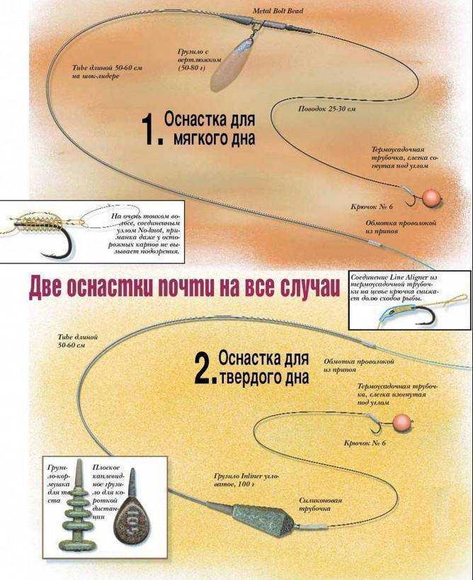 Как правильно приготовить снасть на карпа и сазана