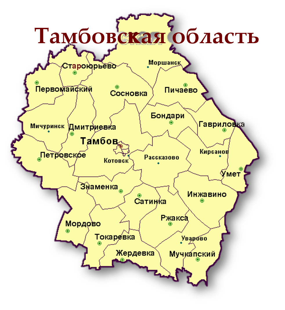 Мичуринск районы